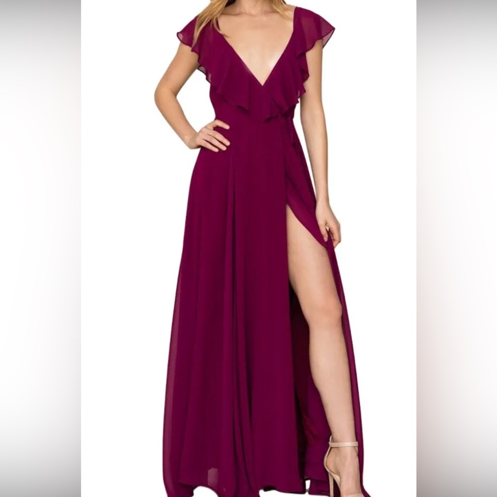 Anthropologie evening gown